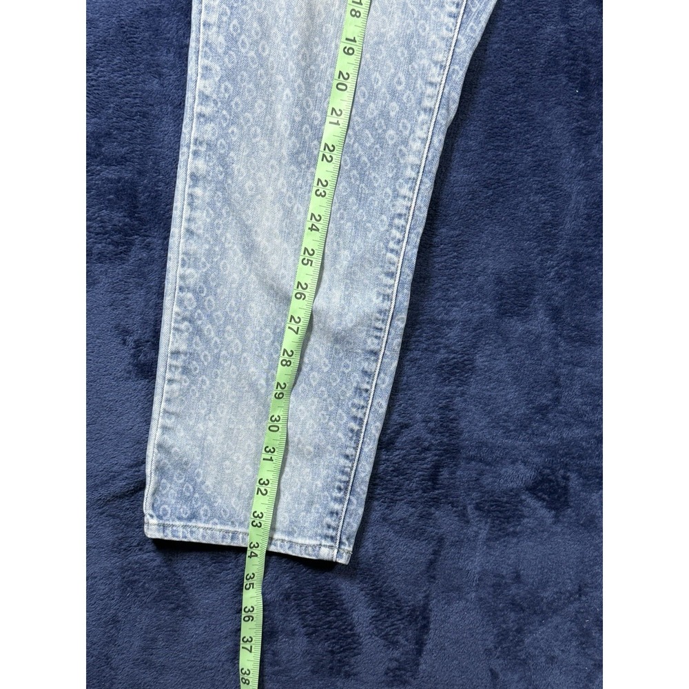 Levi's Mid Rise Skinny Two Tone Diamond Jeans‎ Size 10 - Picture 3 of 16